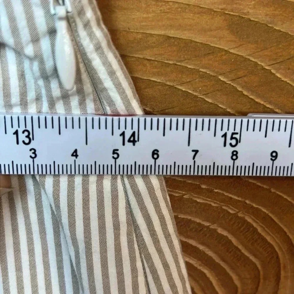 Womens Piazza Sempione Audrey dress pants Cotton Silk Elastic size 42 Made in It - Picture 6 of 10